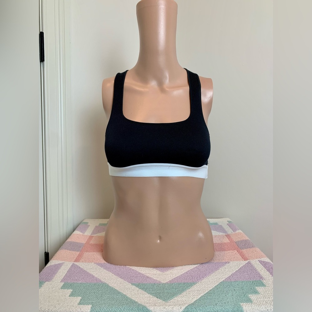 Abercrombie & Fitch 90s color block bralette